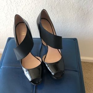 Beautiful Stuart Weitzman black black platforms